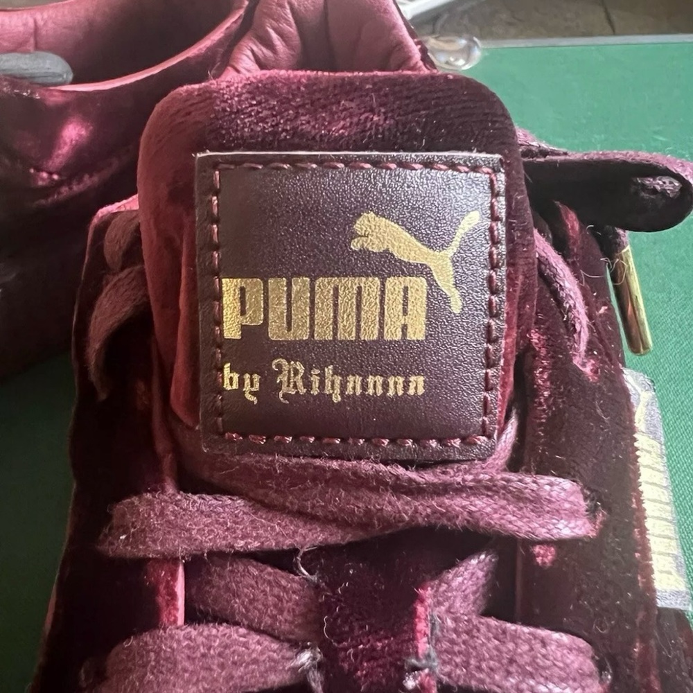 Puma by Rihanna Burgundy Sneakers